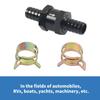 Inline One Way Check 1/4'' 5/16'' 3/8'' 1/2'' Fuel Check for Fuel Oil Line Modified Accessories