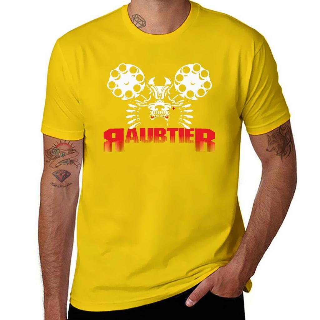 Raubtier TShirt tops customs design your own Unisexs plain t shirts