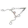 Pelham Bit Strong Fine Workmanship Stainless Steel Horse Bit for Horse Riding Equestrian Performance130MM