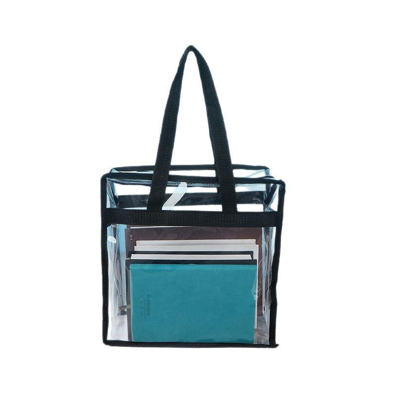 Large PVC Transparent Waterproof Tote/Makeup Bag - Custom Wedding Favor Gift