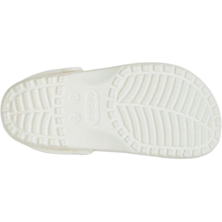 Crocs Classic Clog Comfortable Soft Everyday Versatile Non-Slip Durable Low-Top Sandals Kids sandals White 210943-0WV