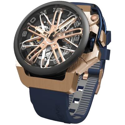 Pánské hodinky RIM GT Reversibilní chronograf Skeleton Cifer Automatic GT5-RG