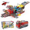 Educational Transforming Double-Decker Bus: Multi-Functional Inertial Sliding Toy with Lights for Children's Adventure Play