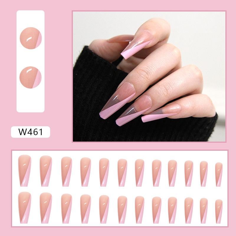 Fashion Manicure Film European And American Style Natural Sobriety Lake Blue Flash Ripple Manicure Wear Nail