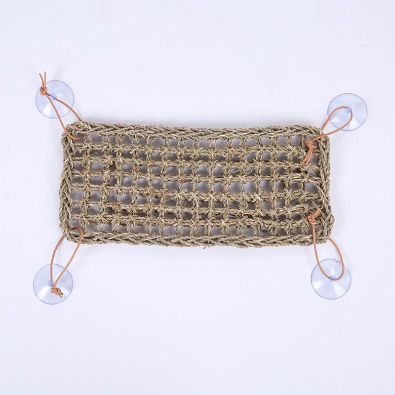 

Гамак для рептилий, гамак для хомяков, коврик для травяного покрова для рептилий, кровать для домашних животных, подвесной гамак для ящериц, качели, игрушка для домашних животных, подвесная кровать, диваны 40x20cm