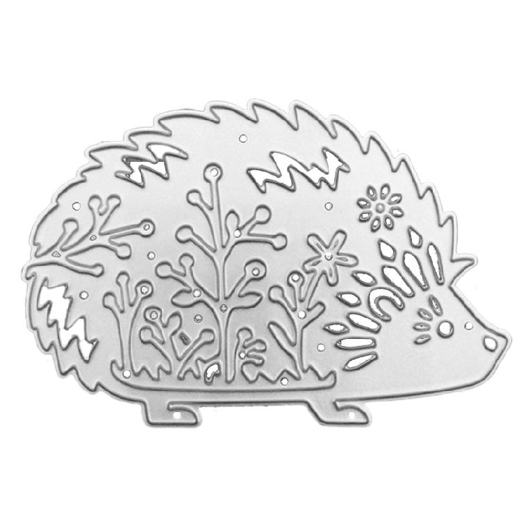 Мультяшный Ёжик Металлические Штампы Вырубка DIY Штамп Тиснение Скрапбукинг Фотоальбом 1