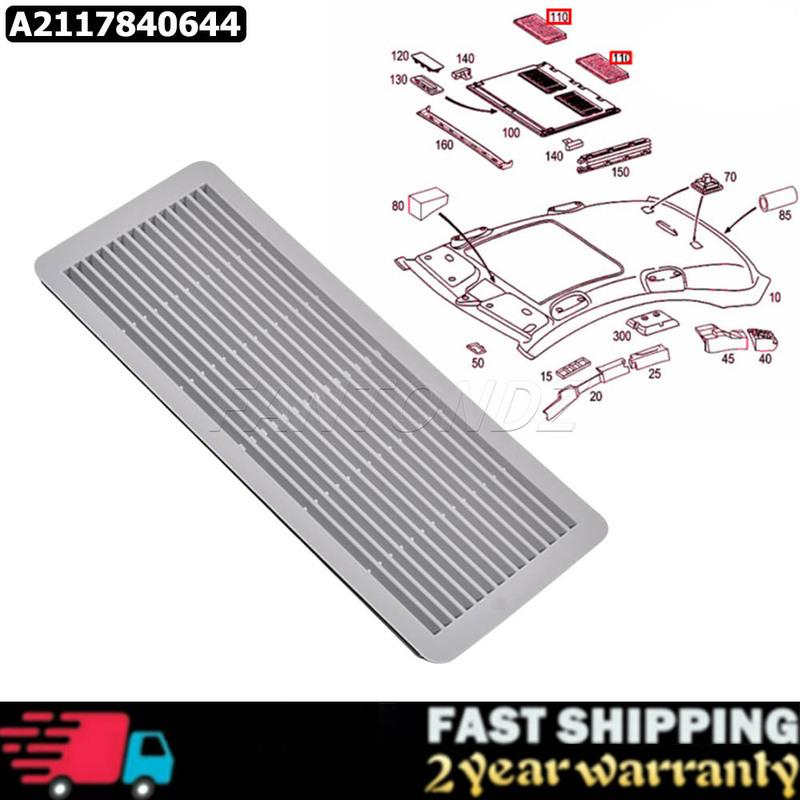 1/2Pcs Sunroof Grille Vent Screen Cover