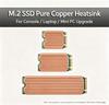 Xiaomi Copper M.2 NVMe SSD Heatsink Cooler With Thermal Silicone Pad For PS5 Laptop Desktop PC, Compatible M2 2280 2242 2230 NGFF PCI