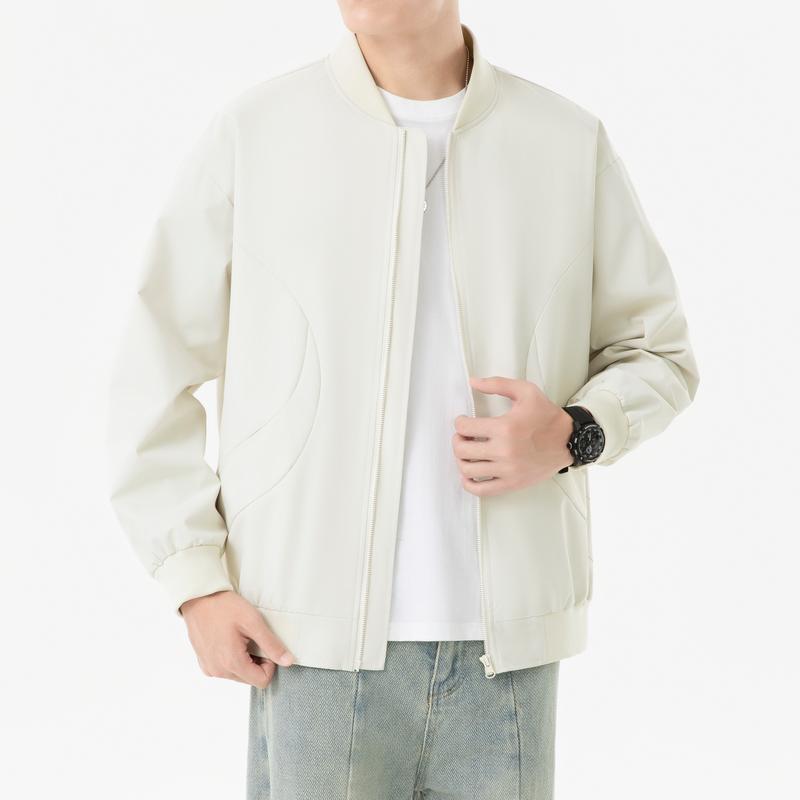 2025 Spring Men Lightweight Jacket Windproof Waterproof Design for Outdoor Activities Everyday Casual Wear Coats