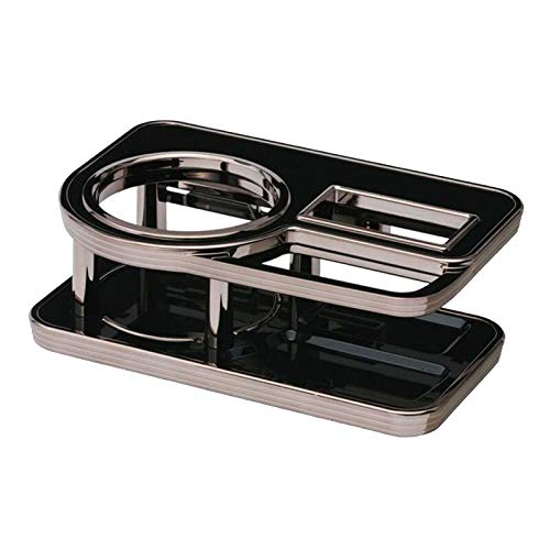 

Carmate #DZ50 Drink Holder, Table , Black/Black Chrome H70 x W182 x