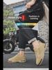 Men's 2024 Breathable Anti-Slip Work Shoes - Trendy, All-Match, Sports & Leisure Footwear for Spring & Autumn