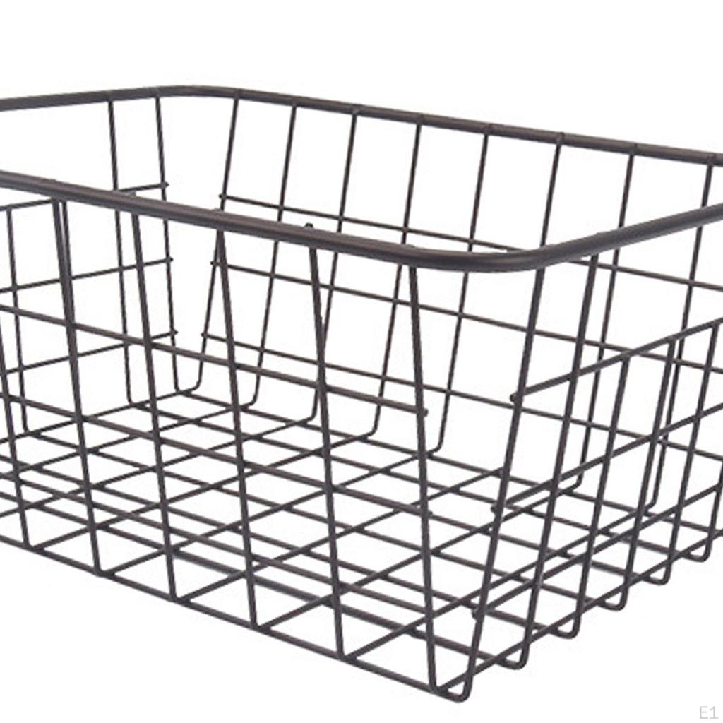 Drahtkorb für die Küche, Haushalts-Kühlschrankbehälter für die Speisekammer, Garage