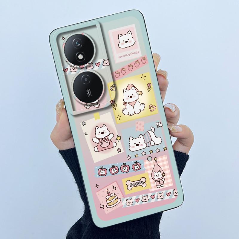 

Case For Honor X7B X7 X7A Cute Panda Sweet Girls Cats Silicone Soft Cover Phone Camera Protection Casing Anti-Scratch Bumper Honor X7 4G
