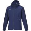 Training Wear Cross Hoodie Jacket Sweat Absorbent Quick Drying 32MCA010 Estate Blue M [Mizuno] Men's