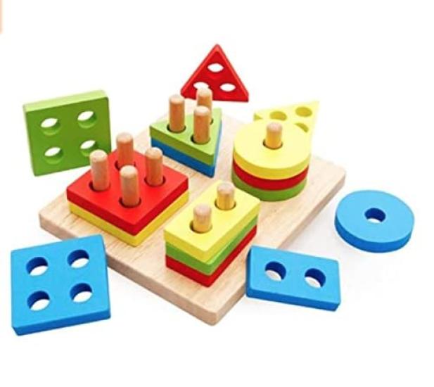 

Educational toys, toys, Montessori teaching aids, shape matching