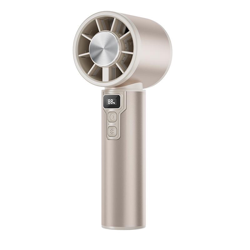 

Portable High-Speed USB Fan with Ice Pack for Outdoor Use 58*53*154mm золотой