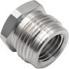 Thread Chuck Insert/Adapter Compatible with NOVA lathe External 38mm insert Type chuck,1 Inch 8 TPI.