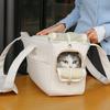 High Quality Canvas Pet Carrier for Cat Tote Bag Portable Travel Bag for Small Dogs Cats Handbag