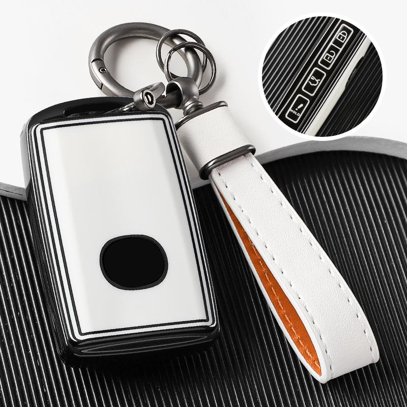 For Mazda 3 Alexa Cx30 Cx-30 Cx-4 Cx-5 Cx5 Cx-8 Cx8 Cx-9 Cx9 Car Key Cover Case Protection Shell Keychain Accessories 4 Buttons