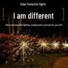 LED Solar Fireworks Garden Stake Light
