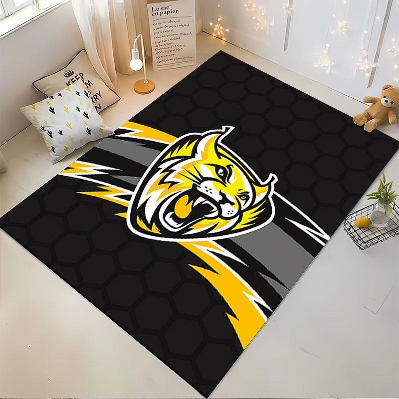 Fierce Tiger Graphic Carpet suitable as a non-slip mat for the living room or bedroom sofa
