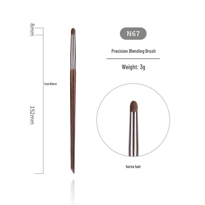 

Набор кистей для макияжа из козьего ворса Байшуй - Животный ворс для румян, пудры, тональной основы и губ.