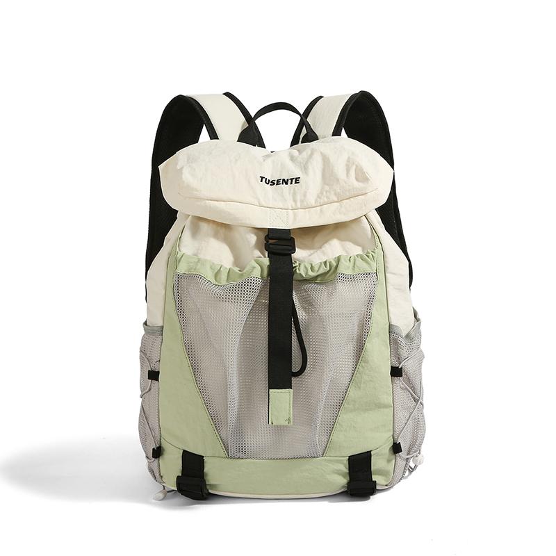 Zaino da pendolare di grande capacità Zaino leggero da viaggio all'aperto Zaino per studenti