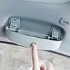 For BMW X5 F15 2013-2018 ABS Black Car Glasses Case Sunglass Holder Box Interior Accessories