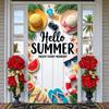 Summer Celebration Background Tropical Design Summer Party Display Vacation Party Banner Beach Themed Holiday Event Backdrop