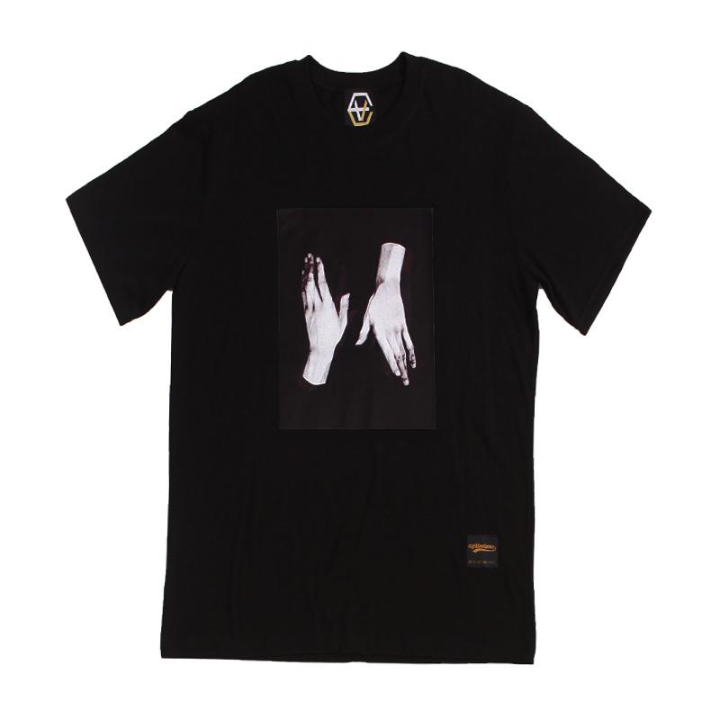 Eight Volume Ev Two Hands Tee (Black) Black/L