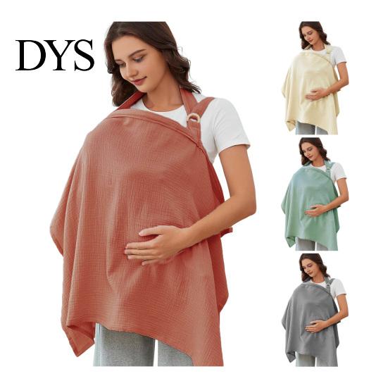 Feeding Cover Breastfeeding Women Nursing Cloak Breathable Fabric Shawl Adjustable Straps 360 Degree Coverage
