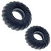 Set of 2 Black Truckt Cock Rings - Oxballs - Flexible Cockrings