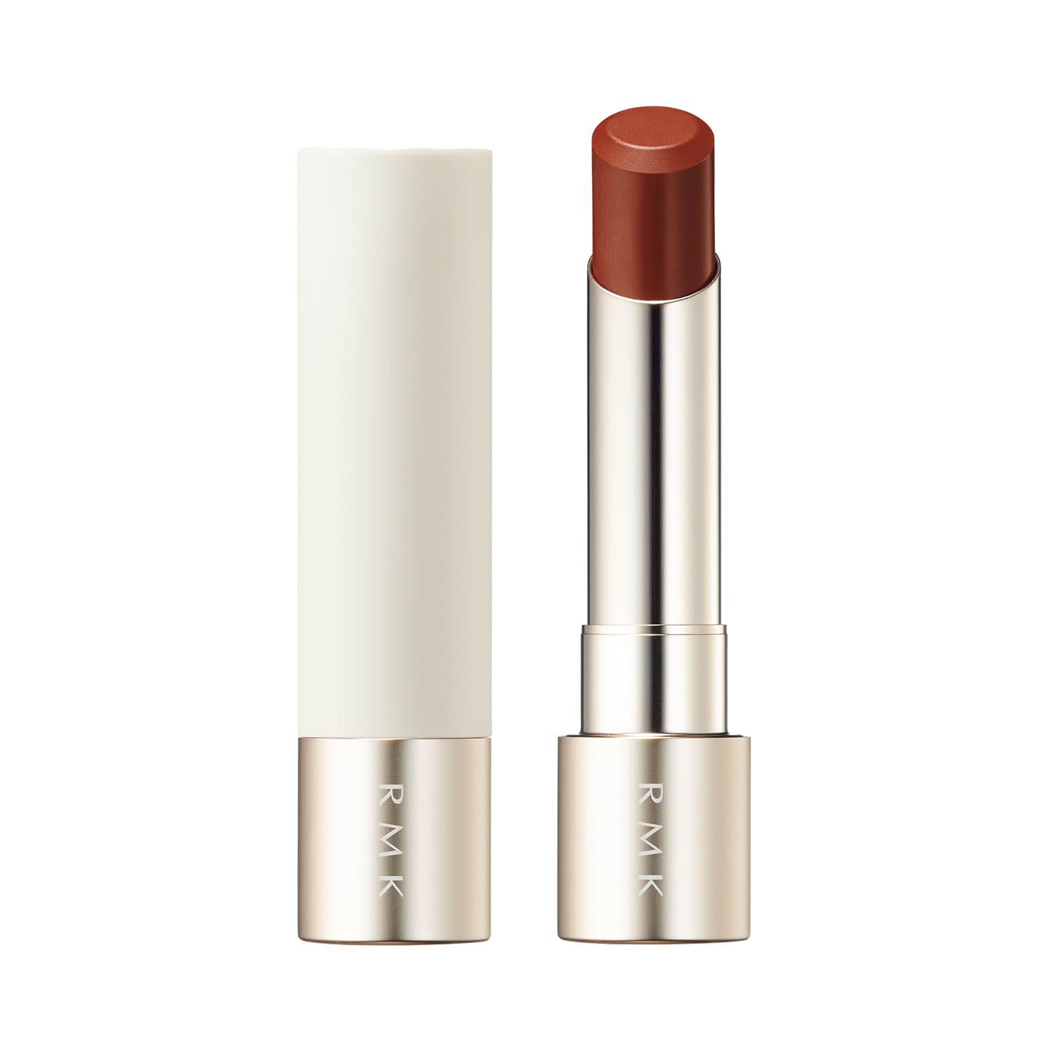 

RMK Dewy Melt Lip Color [All 8 Color Refills and Lip Case], Long-lasting Lipstick 02 Radiant Lasset