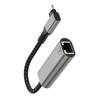 USB C to Gigabit Ethernet Networking Adapter Dongle USB Networking Adapter 90 Degree Angle USB C Fast Ethernet Adapter
