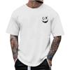 Men's Graphic Tshirts Summer Short Sleeve Tops Drop Shoulder Tee Shirts Fashion Printed Pullovers Hip Hop Streetwear