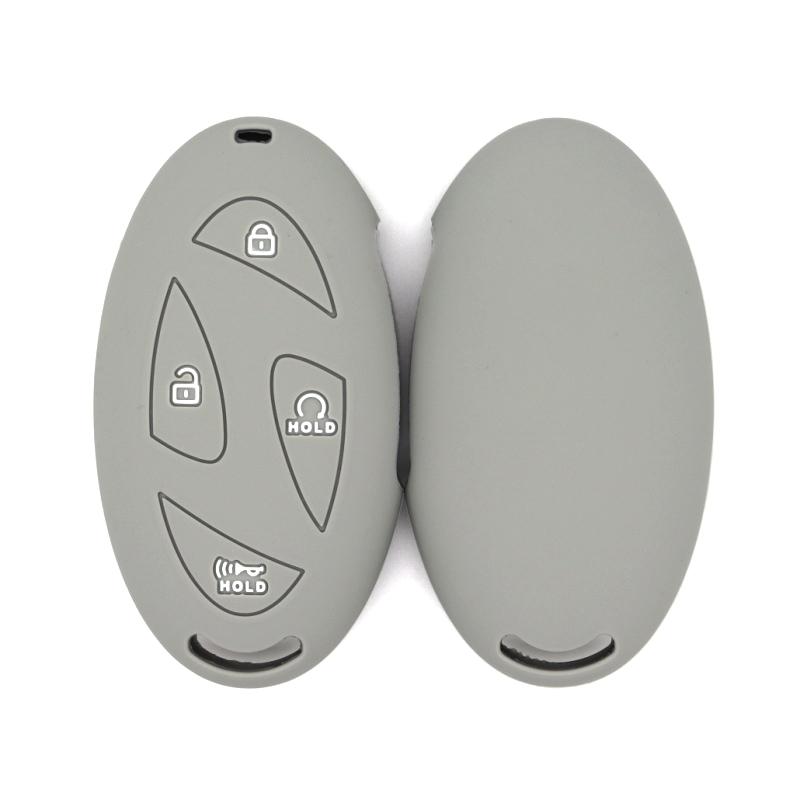 

Силиконовый чехол для автомобильного ключа-пульта, колпачок, накладка, оболочка, брелок, держатель, замена силиконового чехла для автомобильного ключа, простая установка, чехол для ключа-пульта