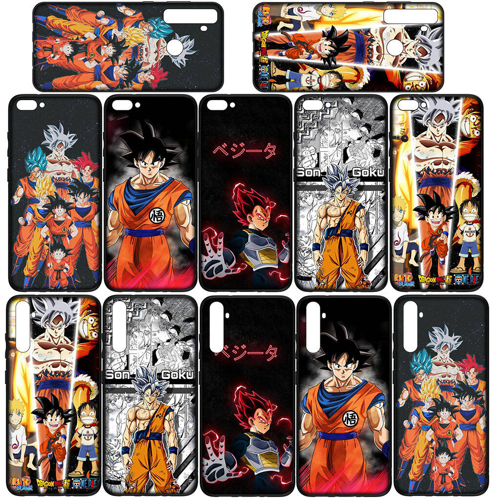 Phone Case for iPhone 17 15 16 Plus XR Redmi Note 14 12 11 13 Pro Max Huawei P30 P20 Lite OPPO A60 A40 A80 A18 A16 A54 Anime Dragon Ball Z Goku Cover