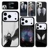 Capa Case for iPhone 17 Air 16 Pro Max 15 Plus 11 13 Mini 14 12 Back Phone Cover Fantasy Angel Girl Wings