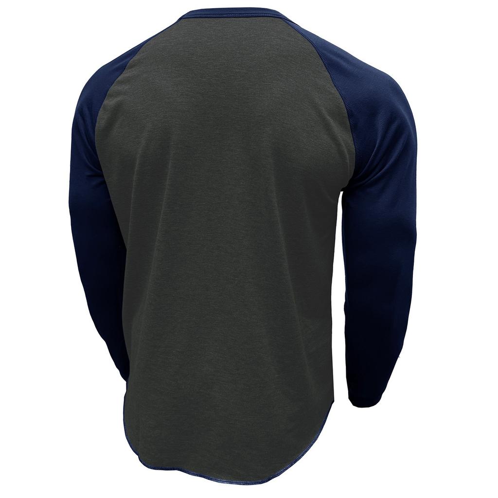 Plus Size Men's Long Sleeve T-shirt European And American Men's Shirt Top