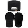 New Polyester Flat Peaked Cap Quick Drying Adjustable Sun Hat Breathable Summer Visor Hat Unisex