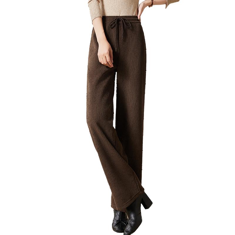 

Yuzhaolin Women s Mid-Aged/Elderly Casual Straight-Leg Pants M
