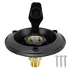 1/2" NPT Male City Water Fill Flange Brass RV Fresh Inlet for Marine
