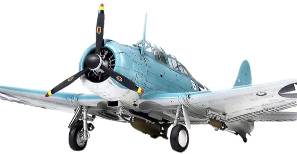 Academy 1/48 SBD-2 Dauntless Battle of Midway Plastic Model Kit 12335 (WW2 Aircraft Model, Collector Display)