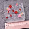 Strawberry Ornament Crafts Silicone Mold Jewelry Epoxy Casting Jewelry Tool Making Resin Diy Craft Home Decoration