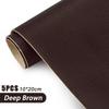 5Pcs 10*20cm Self-Adhesive Leather Stickers Strong Viscosity Artificial Litchi PU Leather Repair Patch For Sofa Car Seat Decals