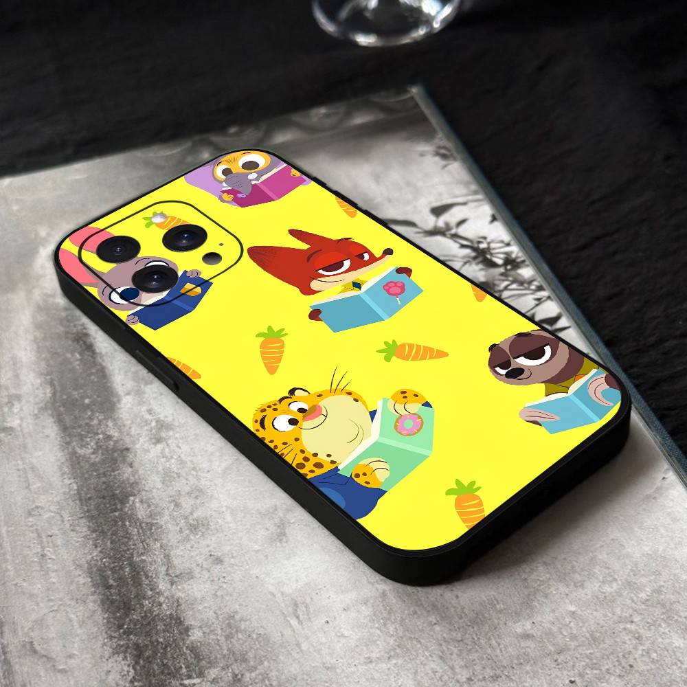 z-zootopia-a  Phone Case Silicone Soft For iPhone 17 Air 16 15 14 13 12 11 Plus Pro Max Plus