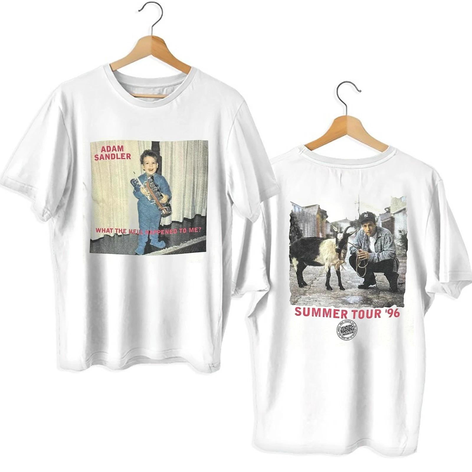 

Adam Sandler Summer Tour 1996 Merch, Graphic 2 Side T-Shirt QC985 M