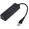 3 Ports Usb 3.0 Gigabit Ethernet Lan Rj45 Network Adapter Hub To 1000Mbps