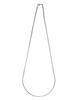 Medium Silver Chain Sterling Silver Direct Cut 50cm [Lion Heart] Necklace, Necklace, 0.2cm Width, 925, Men's (with Pouch), Sale, Azuki,
