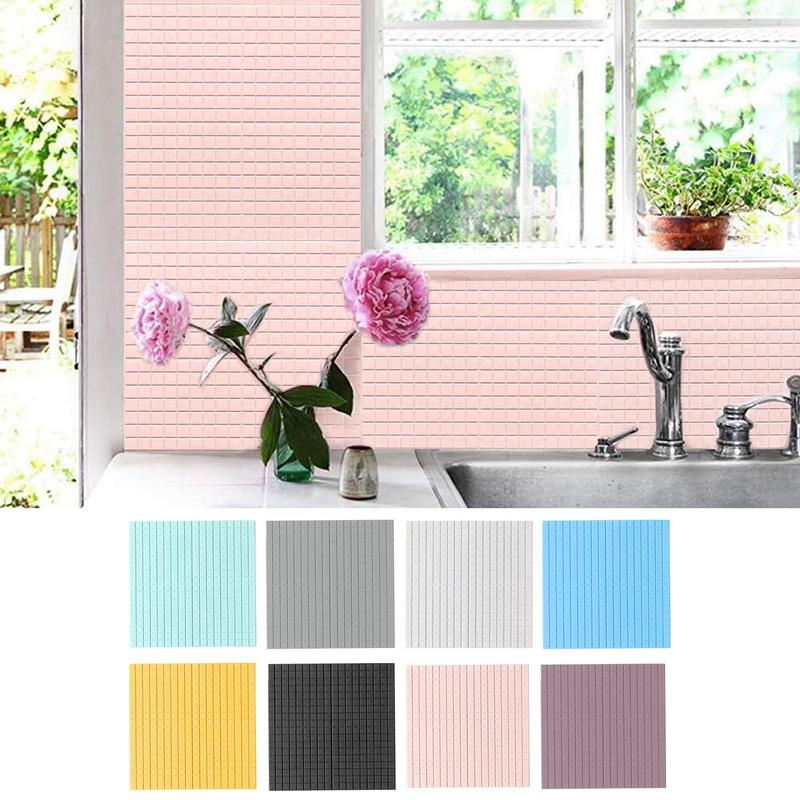 3D Wall Paper Decor 3D Foam Brick Wallpaper Wall Panel Textured Removable Wall Decor Peel And Stick Waterproof Home Appliances